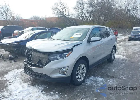 2020 Chevrolet Equinox Fwd Lt 1.5L Turbo z USA, uszkodzony, nr VIN 2GNAXKEV9L6148215
